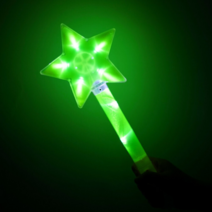 파티짱 LED 별봉 (그린) 응원봉 야광 콘서트 용품 도구