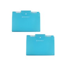 아이비스 12포켓 도큐먼트파일 SP11683, 블루, 4개