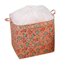 누빔바구니 집정리정돈 옷 보관함 큐브 대용량 이불 보관 가방 접이식 만화 바구니 세탁 장난감 정리함, storage bag+trojan