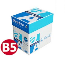[KT알파쇼핑]더블에이 B5 복사용지 B5용지 80g 2500매 1박스, 단일상품_총 수량_상세페이지참조, 단일상품_종이/파일 사이즈_상세페이지참조