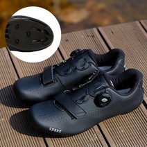 감성스터프 자전거 신발 싸이클 클릿슈즈 로드용 올블랙, 47(290)