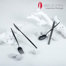 [벨로아이녹스] 스피릿 블랙 디너 커트러리 4종세트, 없음