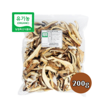 장흥 참나무 말린표고버섯 건표고버섯 슬라이스 육수용 200g, 1개