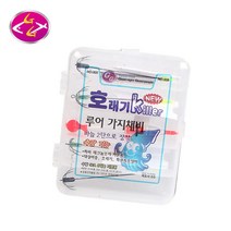 [5개1세트] GG호래기킬러 루어 가지채비/바늘2단/호래기바늘세트/카본/스텐/수제품/화살촉오징어/에기/에깅/호레기/지지
