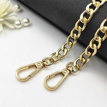 금속 알루미늄 교체 가방 체인 부품 액세서리 손으로 짠 DIY 핸드메이드 워크샵 스튜디오 분리형 스트랩, 100cm, 금