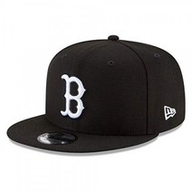 New Era Authentic Boston Redsox Black & White 9Fifty Snapback Cap 조절 가능 950
