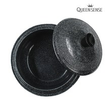 퀸센스 인덕션 가마솥 뚝배기 18cm 돌솥밥 솥밥 돌솥 냄비 1~2인용 선물용, 상세페이지 참조