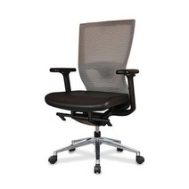 한성 DS 노블천연가죽방석의자 중 팀장 사무용의자 메쉬의자, 단품