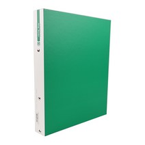 아임오피스 합지 O링 2공(7cm) 바인더 A4 5컬러 2개세트, 초록 1세트