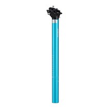 싯포스트 가변싯포스트 자전거 안장봉 27.2mm 30.9mm 31.6mm 조절 가능한 안장 기둥 400mm 산악 도로 MTB BMX, [05] Blue 31.6mm