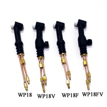 티그 용접기 WP-18 18F Flexbile 물 냉각 320A TIG 용접 토치 몸 Head, [01] CHINA, [04] WP18FV