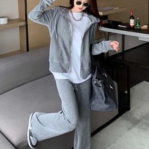 후드 집업 긴팔 긴바지 상하의 운동복 실내복 간편복 체육복 밴딩 상하의 세트