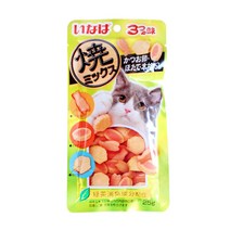 고양이왕국 이나바 야끼믹스 25g (가다랑어+조개+가다랑어스프맛 / QSC-123)