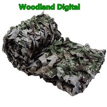방가로용품 1.5m x 1m 4m 5m 군사 위 그물 흰색 파란색 베이지 사막 사냥 숨기, 1.5x10m, 04 Woodland Digital