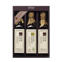 ORGA 집밥 우리콩 간장 선물세트 (420mlx3EA) 별미 별식 자취 1인가구 손님초대 간편식 술안주, 25개
