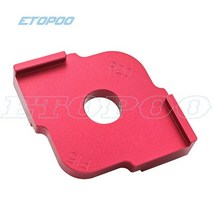 제도판 제도기 제도용품 반경 퀵 지그 라우터 테이블 비트 r5 r15 r20 r25 r30 t10 t20 코너 지그 템플릿 나무 라우터 지그 목수 목공 도구, 1pcsr15-r20
