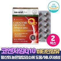 코엔자임 Q10 코엠자임 코엔자임큐텐 플러스 코큐텐 100mg COENZYME, 60캡슐 x 2박스