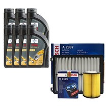 그랜저IG 3.0 가솔린 훅스 타이탄 플렉스 23 5W30(7L) 보쉬패키지