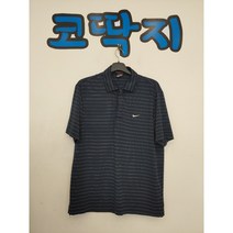 남02704 나이키정품 타이거우즈컬렉션 반팔카라넥티 골프웨어 중고구제 코딱지구제