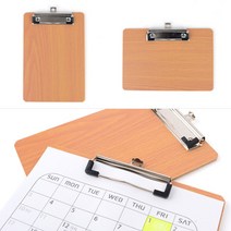 영수증철 엘리베이터게시판 나무보드판 드로잉받침대, 세로형