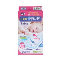 아가야 열냉각시트 6매입 4박스 냉각젤시트 유아 아기 열날때 해열패치
