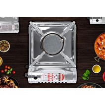 1구 휴대용 야외 캠핑 가스버너 미니스토브 취사용품, 1개, ST-320DT