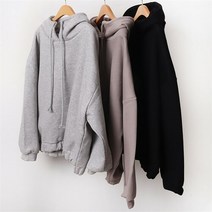 강물처럼 빅사이즈사랑해요 B515L011 벌룬밴딩끈후드맨투맨 NS (6314571)