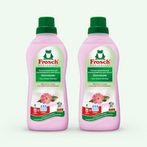 독일 프로쉬 세탁 섬유유연제 750ml 2개세트 (5종 택1), 와일드로즈 2개입