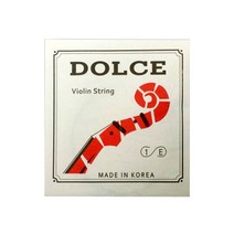돌체 바이올린스트링 SET-1번선 E현[미]2번선 A현[라]3번선 D현[레]4번선 G현[솔]DOLCE 바이올린줄 셋트, 돌체 1번선 E
