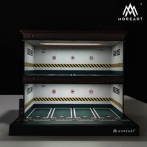 다이캐스트 주차장 자동차모형 토미카 디오라마 전시1:64 디오라마 2층 차고 189, m