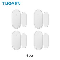 tugard d30 433mhz 무선 도어 윈도우 센서 미니 알람 센서 무장 해제 홈 보안 경보 시스템 앱 원격 제어, yk-044-d30-4pcs