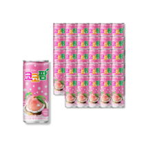 코코팜 피치핑크 복숭아 240ml 30개
