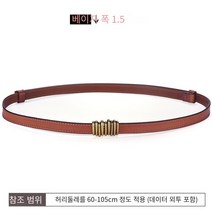 LXJ 베이직한 여성 벨트 한 벌의 벨트.