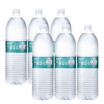 제주 용암해수 생수 2L 6개 알칼리 워터 경수 건강한