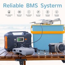 미니발전기 발전기임대 수동발전기 자가발전기 저소음발전기 캠핑발전기Flashfish-200W AC 콘센트 151Wh, 한개옵션0