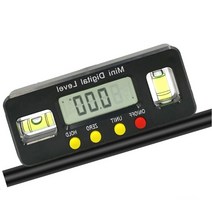 하나로 수평과 각도를 체크하는 디지털 수평 각도계, 본품, 1개