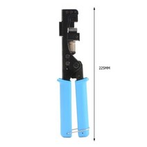 네트워크 장비 도구 모듈 와이어 커터 터미널 RJ45 프레임 케이블 절단 4 쌍 UTP, 영국+Blue