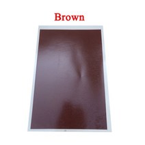 레이저각인 가죽각인 금속레이저 각인기 레이저마킹 UV인쇄기 CO2 섬유 레이저 마킹 타각기 세라믹 유리용 범용 중고 색종이 3 개 5 10, 12.5pcs - Brown Red