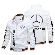 Mercedes-Benz 로고 재킷 프린트 재킷 남성 봄 가을 캐주얼 재킷