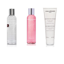 생크몽드 플라워 미셀라 클렌징 워터 200ml + 피토필링 로션 150ml + 리치 크림 오브 유스 100ml 타임캡슐 세트, 1세트