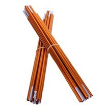 비캠프 루프탑 캠핑박람회 캠핑 텐트 폴 고강도 합금 8.5mm 11mm 로드 액세서리 2 개, 06 11 mm 440cm  Golden