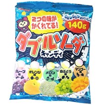 카바야 더블 소다향 캔디, 1개, 140g