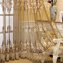 유럽 Luxury blackout 커튼 대 한 Living 룸 침실 주방 X-HM671