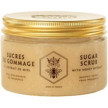 독일 빠니에데썽스 Panier des Sens Sugar Scrub Honey 허니 슈가 바디 스크럽 240g, 6팩