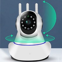 스마트 홈 보안 감시 IP 카메라 가정용CCTV 아기 애완 동물 보모 모니터 무선 와이파이 캠, Camera and 64G card_CN | 영국 플러