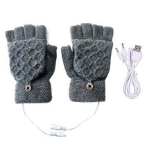 열선장갑 바이크 오토바이방한토시 USB 충전식 방풍 온열 장갑 남성용 터치 스크린 전기 난방 겨울용 일정한 온도 유지, [12] Grey D
