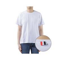 [톰브라운] (MJS067A 00042 100) 남성 삼선 반팔 티셔츠 22FW