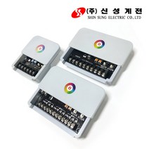 국산 방수 RGB 컨트롤러 12V RGB 연출 LED바연출 밝기조절, RGB 컨트롤러 2채널