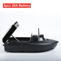 RC보트-업데이트 낚시 미끼 보트 자동 탐색 선박 보트 자동 반환 지능형 원격 제어, 3pcs 20a 배터리