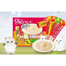 CIAO 챠오츄르 닭가슴살 고양이 대용량 츄르간식 40p